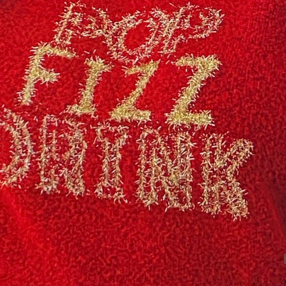 NWT Torrid size 4 holiday sweater POP FIZZ DRINK